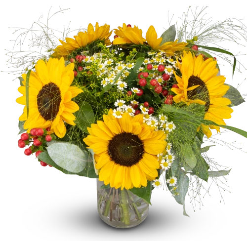 bouquet of sunflower